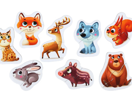 Puzzle - Animalutele de la munte