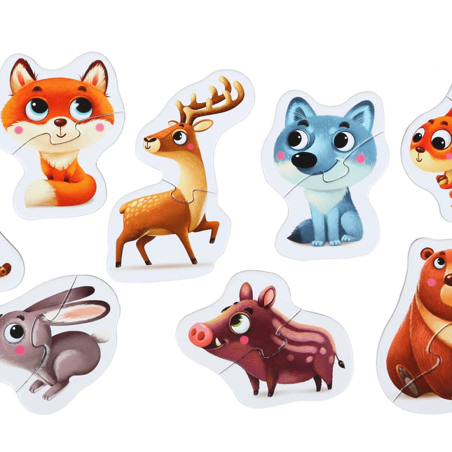 Puzzle - Animalutele de la munte