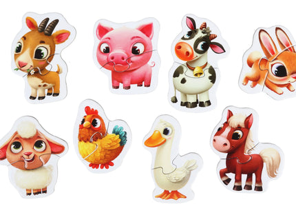 Puzzle - Ferma animalelor