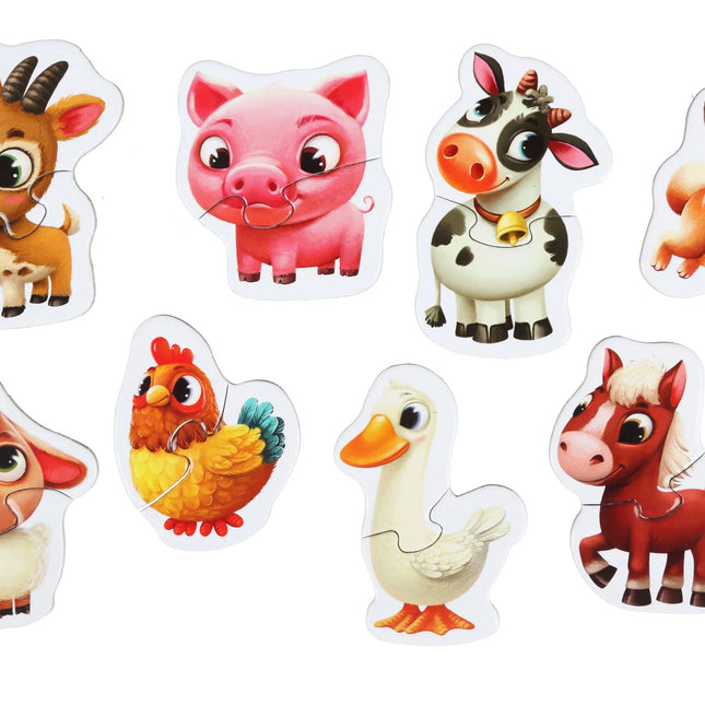 Puzzle - Ferma animalelor