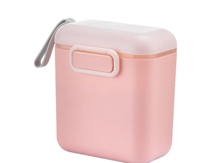 Recipient pentru lapte praf, 800 ml, roz, material PP, 0 luni+