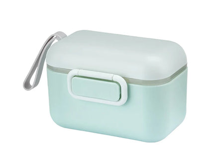 Recipient pentru lapte praf, 400 ml, verde, material PP, 0 luni+