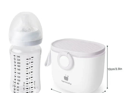 Recipient lapte praf – Light Grey, material PP, 0 luni + - Bebeboo - Totul pentru copii. Jucării, Hăinuțe, Perne, Mobilier, Textile