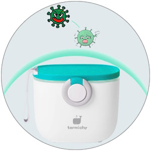 Recipient lapte praf – Green, material PP, 0 luni +