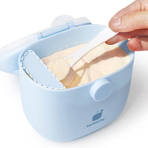 Recipient pentru lapte praf – Baby Blue, 500 ml, material PP, 0 luni+