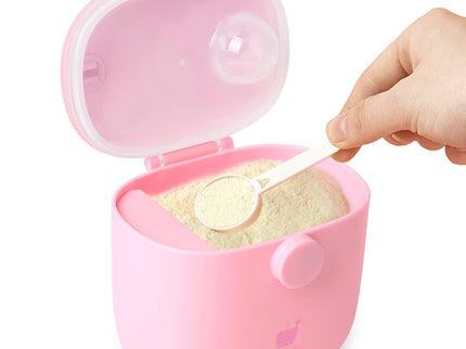 Recipient pentru lapte praf – Baby Pink, 500 ml, material PP, 0 luni+