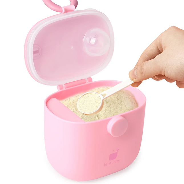 Recipient pentru lapte praf – Baby Pink, 500 ml, material PP, 0 luni+