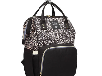 Rucsac Animal Print pentru mamici si bebelusi, marime universala, diverse culori, 42 x 26 x 15 cm