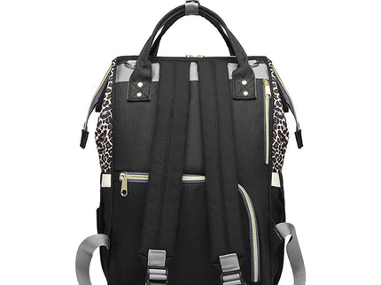 Rucsac Animal Print pentru mamici si bebelusi, marime universala, diverse culori, 42 x 26 x 15 cm