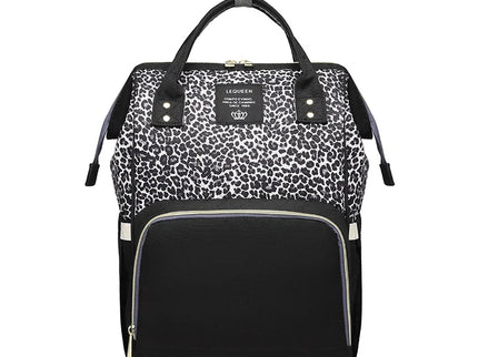 Rucsac Animal Print pentru mamici si bebelusi, marime universala, diverse culori, 42 x 26 x 15 cm