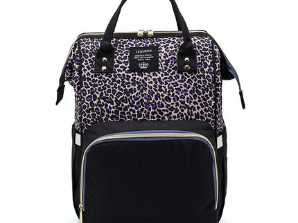 Rucsac Animal Print pentru mamici si bebelusi, marime universala, diverse culori, 42 x 26 x 15 cm