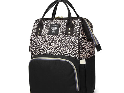 Rucsac Animal Print pentru mamici si bebelusi, marime universala, diverse culori, 42 x 26 x 15 cm