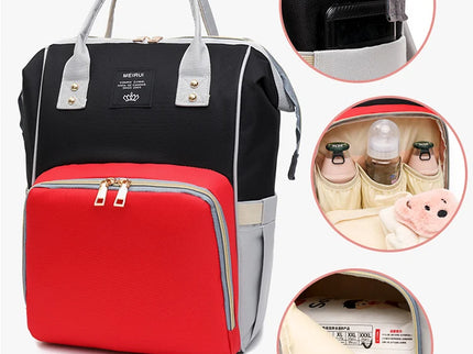 Rucsac pentru mamici si bebelusi, Model 2, marime universala, 39 x 25 x 16 cm