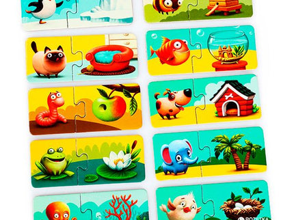 Set puzzle Cubika - Casa mea