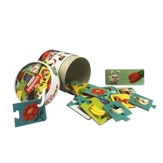 Set puzzle Cubika - Ce mananca?