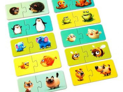 Set puzzle Cubika - Familia potrivita