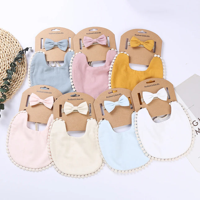 Set baveta eleganta si bentita – Mango, 0 luni+, bumbac