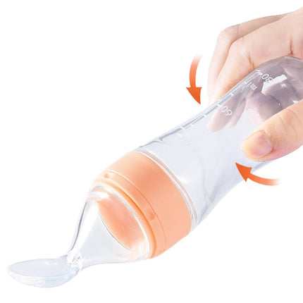 Alimentator pentru Fructe și Legume| Silicon, 15x6.5 cm, roz