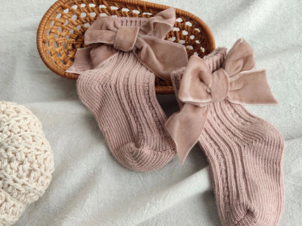 Sosete elegante pentru fetite, Carmen - Rose Pink, diverse marimi, bumbac + elastan