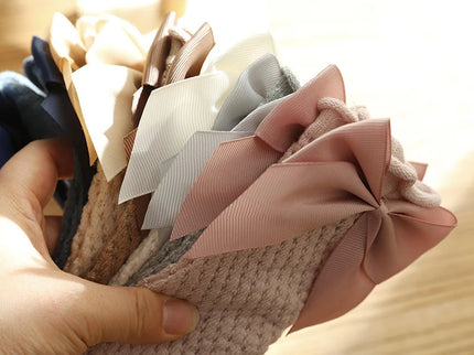 Sosete lungi pentru fetite, Bella - Ivory, diverse marimi, bumbac + elastan