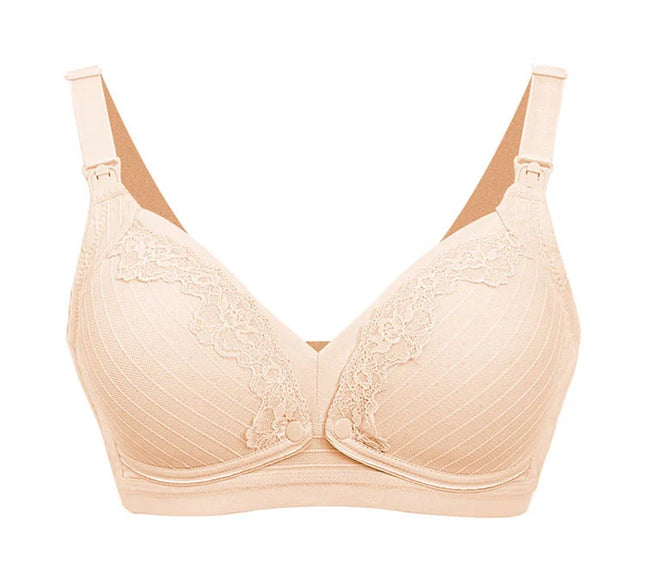 Sutien maternitate cu dantela, diverse culori, bumbac+spandex