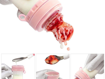 Alimentator pentru fructe, 6 luni+, diverse culori, silicon, 15x6,5 cm