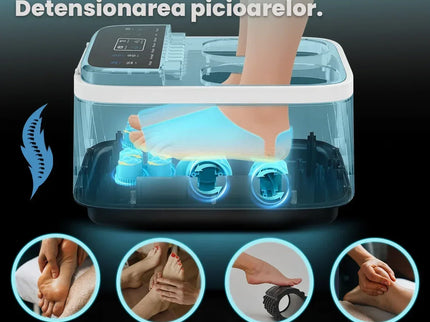 Aparat Masaj Gravide, Masaj Picioare si Talpi pentru Relaxare, Functii de Reflexoterapie, Role Masat si Incalzit Talpa, Perne Compresie, Sterilizare UV, Circulatie Imbunatatita, 4 Programe, Negru - Bebeboo - Totul pentru copii. Jucării, Hăinuțe, Perne, Mobilier, Textile