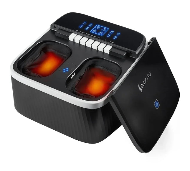 Aparat Masaj Gravide, Masaj Picioare si Talpi pentru Relaxare, Functii de Reflexoterapie, Role Masat si Incalzit Talpa, Perne Compresie, Sterilizare UV, Circulatie Imbunatatita, 4 Programe, Negru - Bebeboo - Totul pentru copii. Jucării, Hăinuțe, Perne, Mobilier, Textile