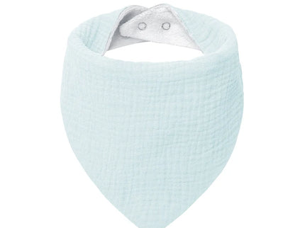 Baveta tip bandana pentru bebelusi, diverse culori, 0 luni+, muselina + bumbac terry
