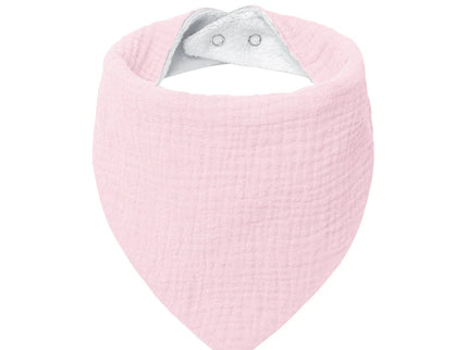 Baveta tip bandana pentru bebelusi, diverse culori, 0 luni+, muselina + bumbac terry