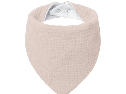 Baveta tip bandana pentru bebelusi, diverse culori, 0 luni+, muselina + bumbac terry
