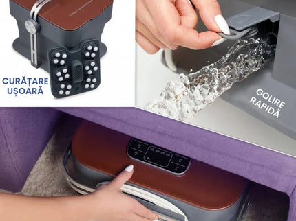 Aparat Masaj Gravide pentru Picioare, Cadita Hidromasaj Pentru Picioare, Aparat Pedichiura Cu Masaj Si Sterilizare Cu Ozon - Bebeboo - Totul pentru copii. Jucării, Hăinuțe, Perne, Mobilier, Textile