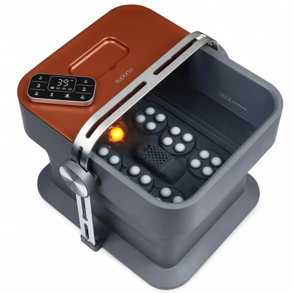 Aparat Masaj Gravide pentru Picioare, Cadita Hidromasaj Pentru Picioare, Aparat Pedichiura Cu Masaj Si Sterilizare Cu Ozon