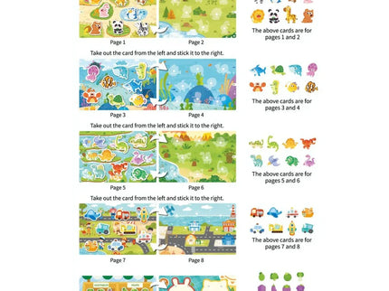 Carte educativă Busy Book, 6 tematici - Bebeboo - Totul pentru copii. Jucării, Hăinuțe, Perne, Mobilier, Textile