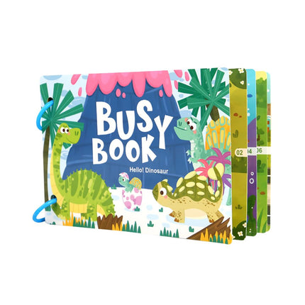 Carte educativă Busy Book, 6 tematici