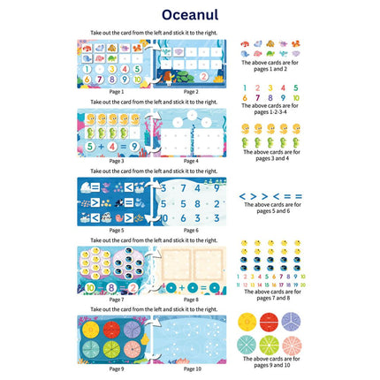 Carte educativă Busy Book, 6 tematici