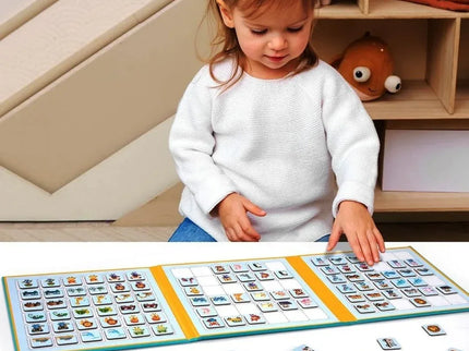 Carte magnetică 3 în 1, joc de memorie și asociere, 108 piese - Bebeboo - Totul pentru copii. Jucării, Hăinuțe, Perne, Mobilier, Textile