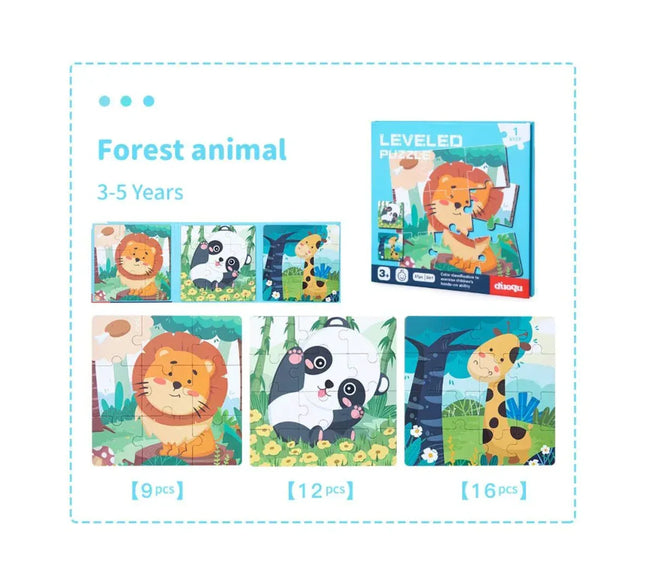 Carte puzzle 3 în 1, 10 tematici variate - Bebeboo - Totul pentru copii. Jucării, Hăinuțe, Perne, Mobilier, Textile