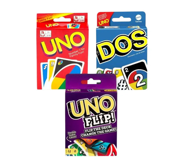 UNO – Joc de cărți distractiv pentru 2-10 jucători - Bebeboo - Totul pentru copii. Jucării, Hăinuțe, Perne, Mobilier, Textile