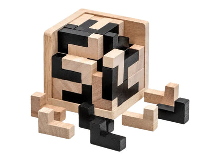 Cub puzzle din lemn, Tetris - Bebeboo - Totul pentru copii. Jucării, Hăinuțe, Perne, Mobilier, Textile