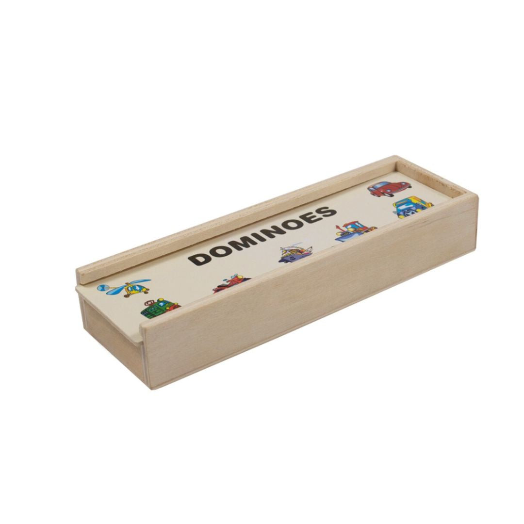 Domino din lemn, 5 tematici, 28 de piese