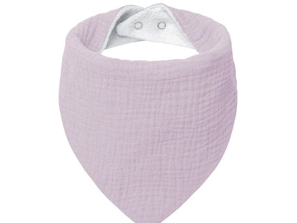 Baveta tip bandana pentru bebelusi, diverse culori, 0 luni+, muselina + bumbac terry