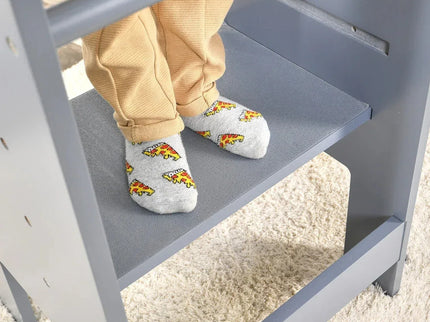 Turn de Invatare pentru Copii - Inaltator de tip Learning Tower cu Treapta de urcare antiderapanta si Balustrade de Protectie - Bebeboo - Totul pentru copii. Jucării, Hăinuțe, Perne, Mobilier, Textile