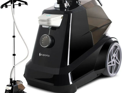 Statie de calcat profesionala pentru hainele delicate ale copiilor. Fier de Calcat Vertical cu aburi, Steamer model R3 de 2200W cu 4 trepte de putere. Rezervor aparat 3L, pentru 65 min de lucru, 45g/min abur continuu. - Bebeboo - Totul pentru copii. Jucării, Hăinuțe, Perne, Mobilier, Textile