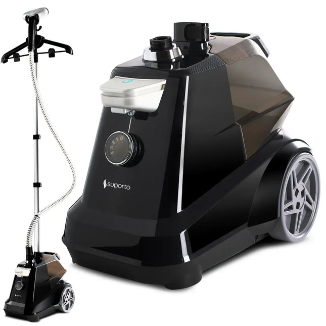 Statie de calcat profesionala pentru hainele delicate ale copiilor. Fier de Calcat Vertical cu aburi, Steamer model R3 de 2200W cu 4 trepte de putere. Rezervor aparat 3L, pentru 65 min de lucru, 45g/min abur continuu. - Bebeboo - Totul pentru copii. Jucării, Hăinuțe, Perne, Mobilier, Textile
