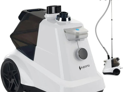 Fier de Călcat Vertical cu Aburi – Igienizare și Netezire Rapidă, 2200W. Steamer model R3 cu 4 trepte de putere. Rezervor aparat 3L, pentru 65 min de lucru, 45g/min abur continuu, Alb - Bebeboo - Totul pentru copii. Jucării, Hăinuțe, Perne, Mobilier, Textile