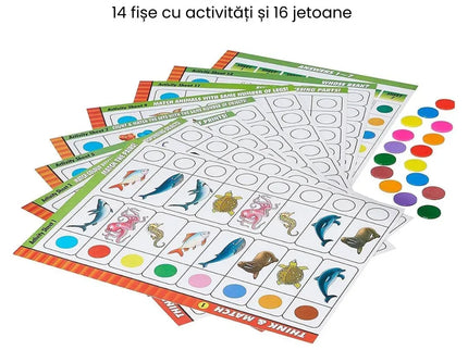 Joc Montessori - Gândește și potrivește Partea 1 - Bebeboo - Totul pentru copii. Jucării, Hăinuțe, Perne, Mobilier, Textile
