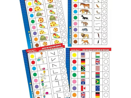 Joc Montessori - Gândește și potrivește Partea 2 - Bebeboo - Totul pentru copii. Jucării, Hăinuțe, Perne, Mobilier, Textile