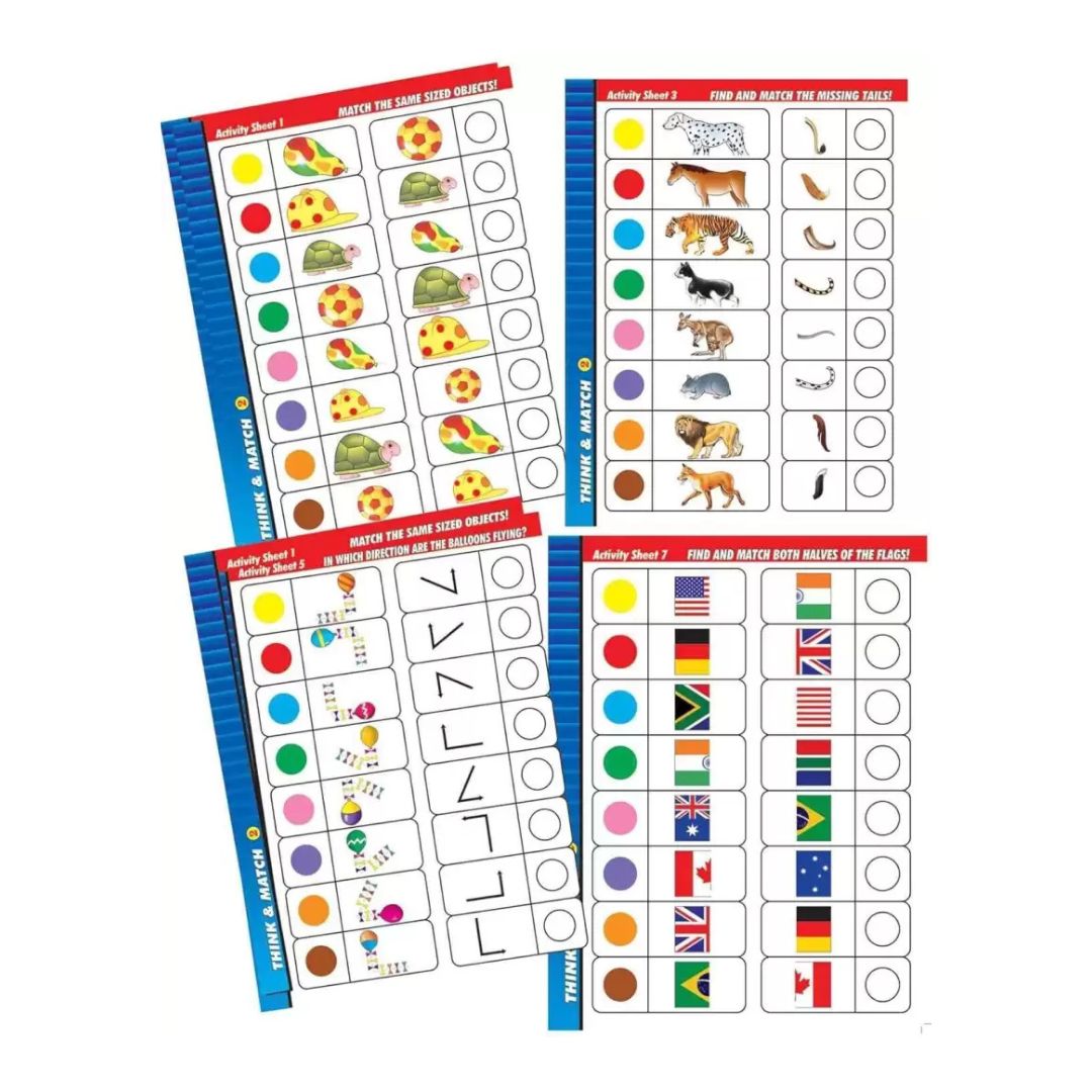 Joc Montessori - Gândește și potrivește Partea 2