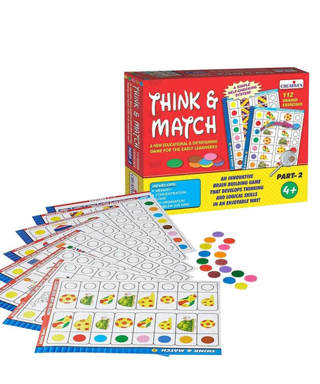 Joc Montessori - Gândește și potrivește Partea 2